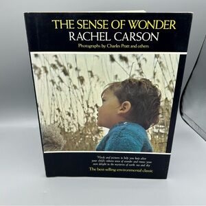 The Sense of Wonder Rachel Carson Hardcover Dust Jacket Nature Classic